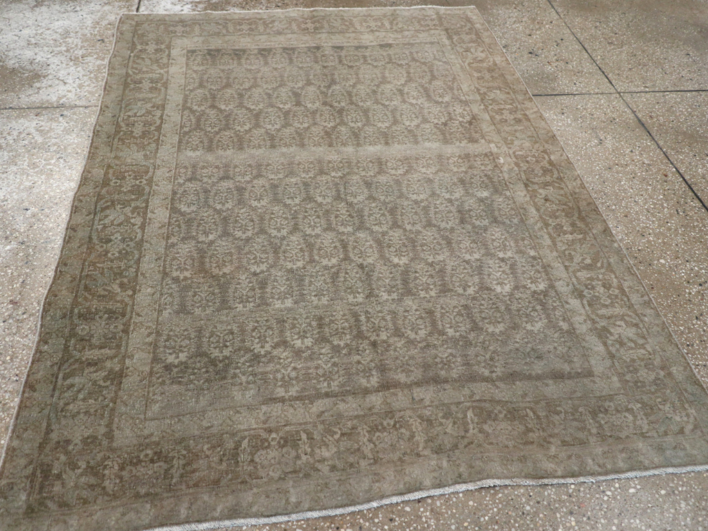 Antique Persian Tabriz Rug, No.18161 - Gss