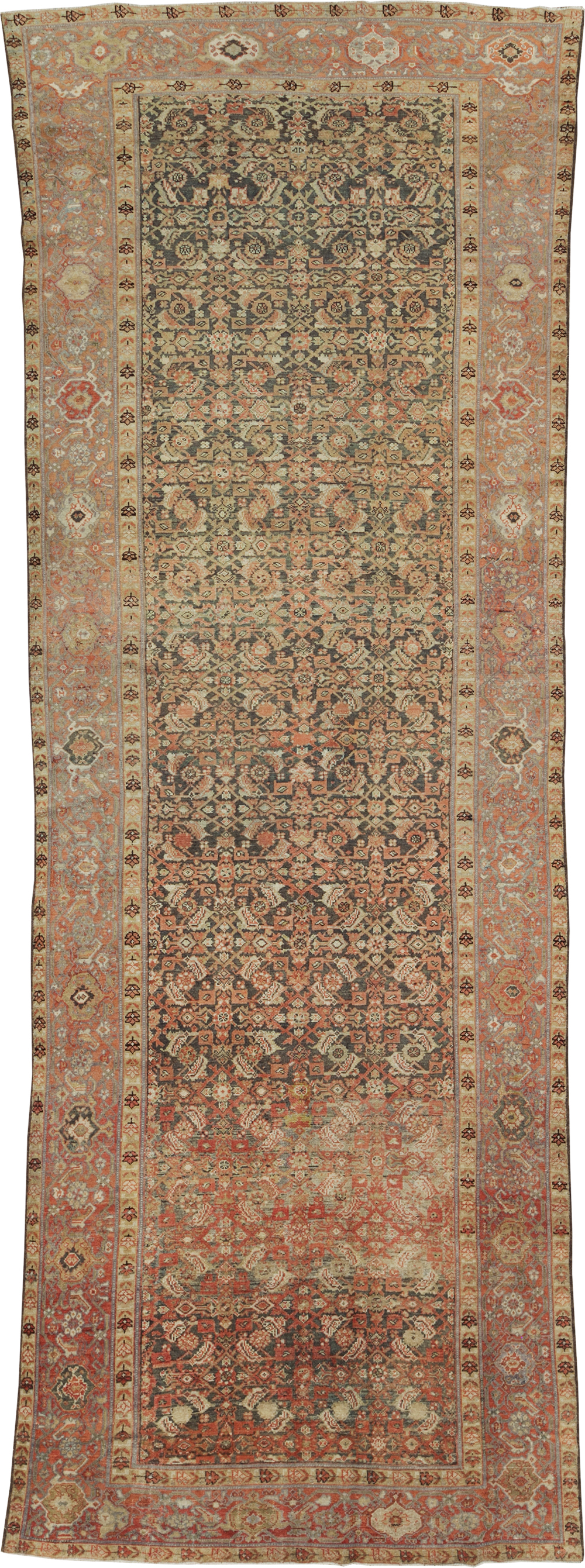 Antique Persian Malayer Long Gallery Carpet, No.18164 - Gss