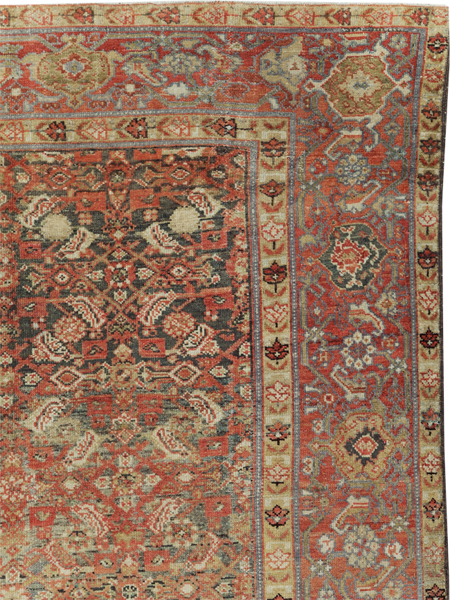Antique Persian Malayer Long Gallery Carpet, No.18164 - Gss