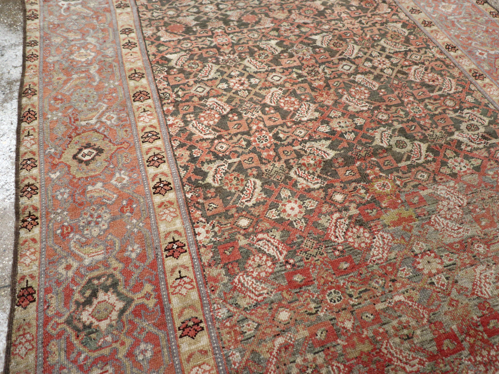 Antique Persian Malayer Long Gallery Carpet, No.18164 - Gss