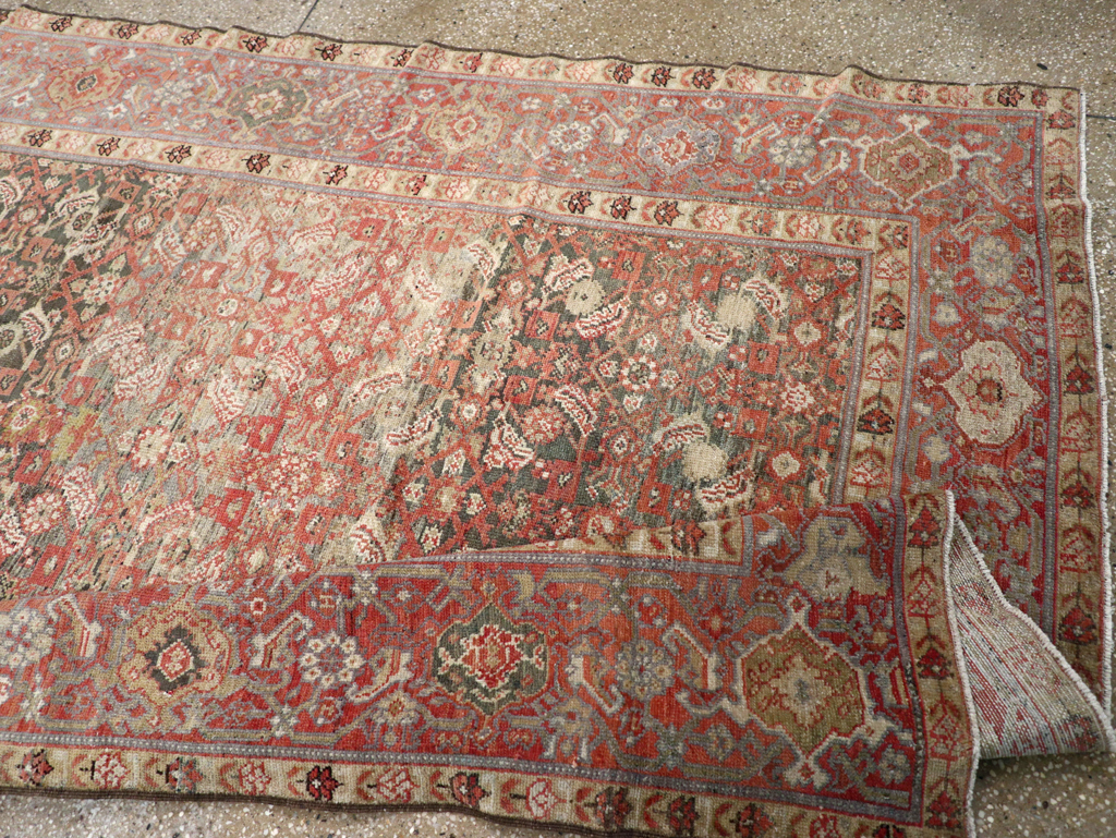Antique Persian Malayer Long Gallery Carpet, No.18164 - Gss