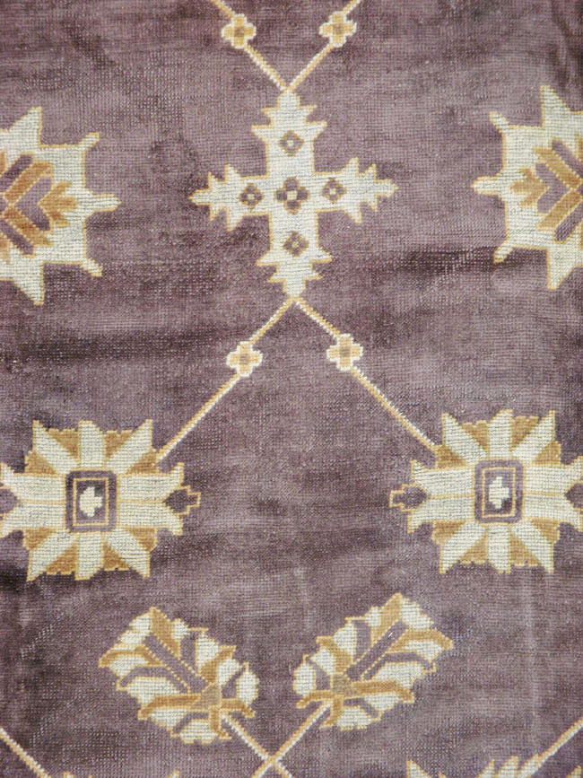Vintage Turkish Oushak Carpet, No.18165 - Gss