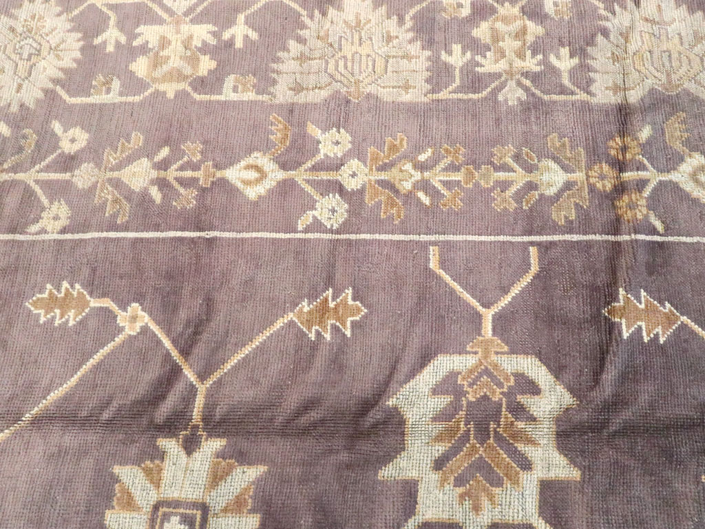 Vintage Turkish Oushak Carpet, No.18165 - Gss