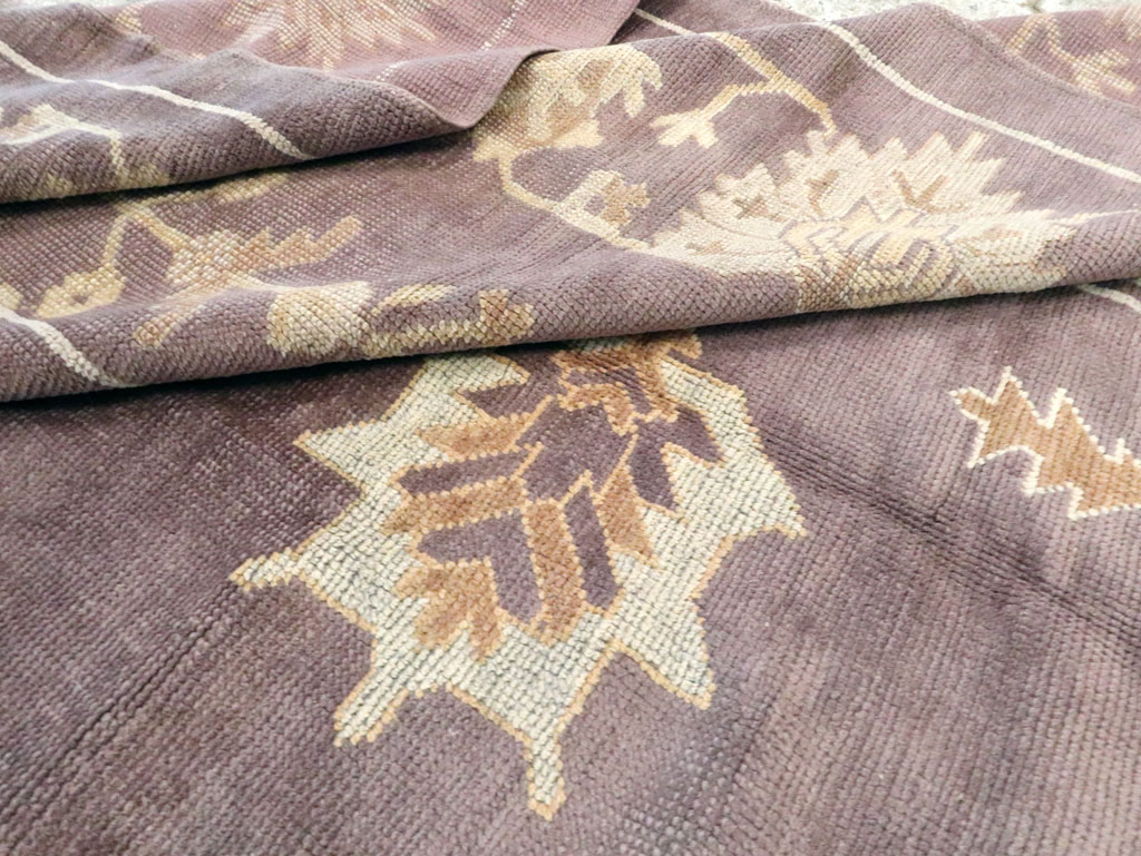 Vintage Turkish Oushak Carpet, No.18165 - Gss