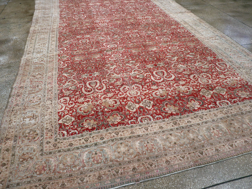 Antique Persian Tabriz Rug, No.18167 - Gss