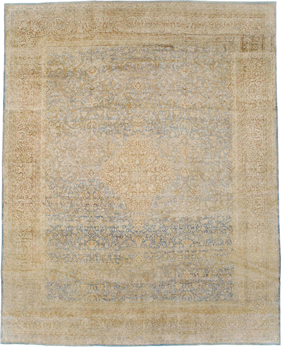 Antique Persian Lavar Kerman Carpet, No.18170 - Gss