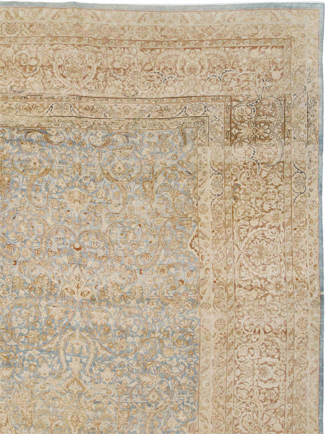 Antique Persian Lavar Kerman Carpet, No.18170 - Gss