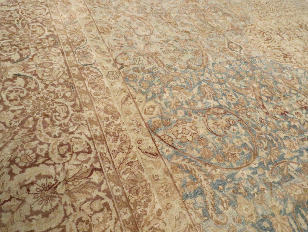 Antique Persian Lavar Kerman Carpet, No.18170 - Gss