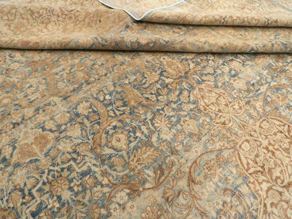 Antique Persian Lavar Kerman Carpet, No.18170 - Gss