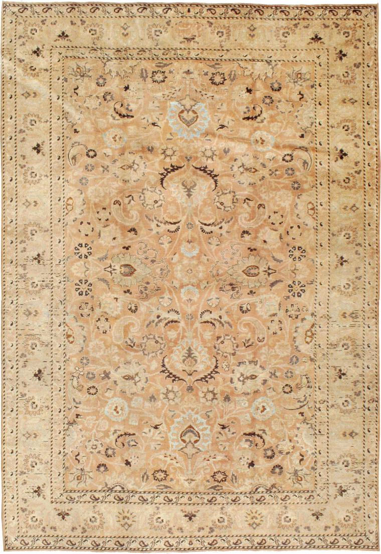 Antique Persian Mashad Carpet, No.18177 - Gss