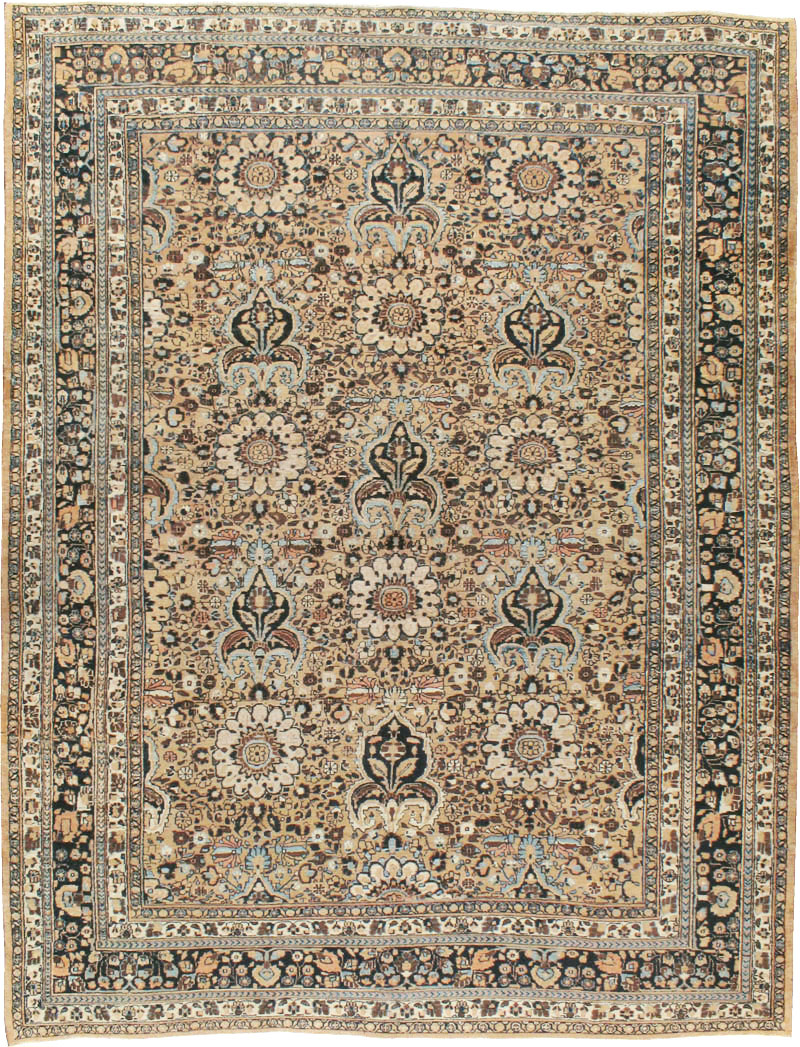 Antique Persian Mashad Carpet, No.18181 - Gss