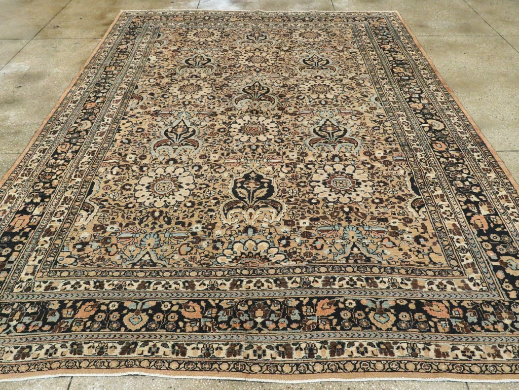 Antique Persian Mashad Carpet, No.18181 - Gss
