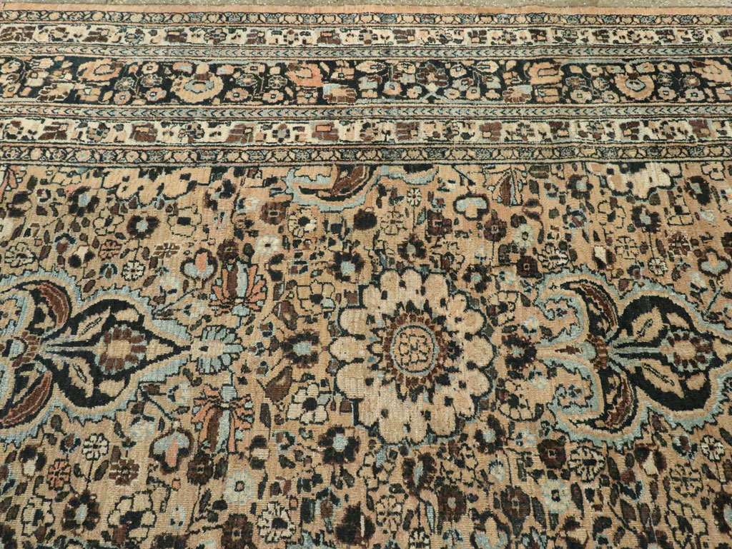 Antique Persian Mashad Carpet, No.18181 - Gss
