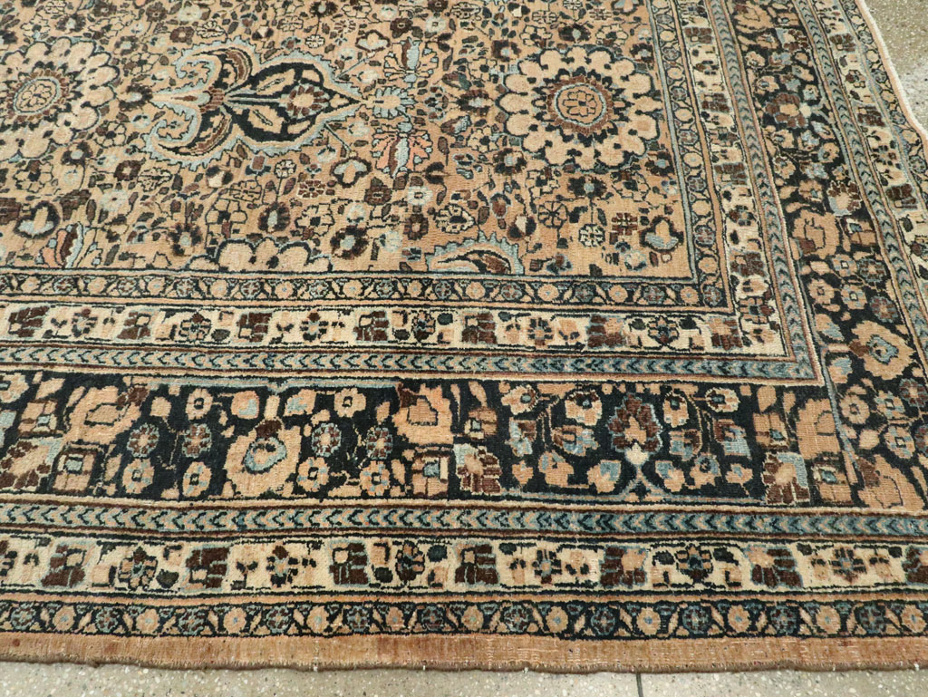 Antique Persian Mashad Carpet, No.18181 - Gss