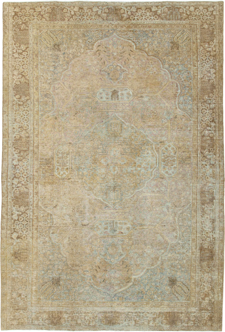 Antique Persian Tabriz Carpet, No.18187 - Gss
