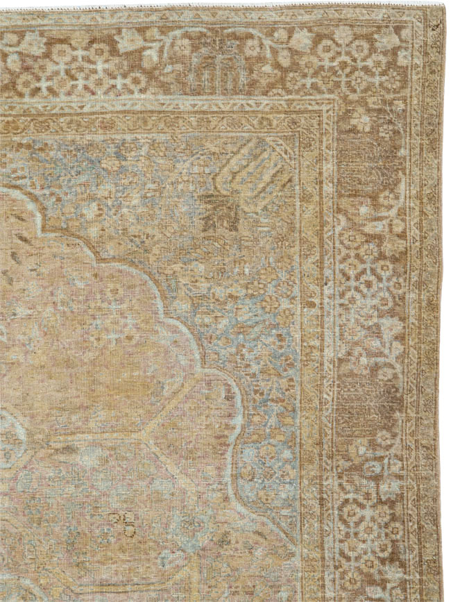 Antique Persian Tabriz Carpet, No.18187 - Gss