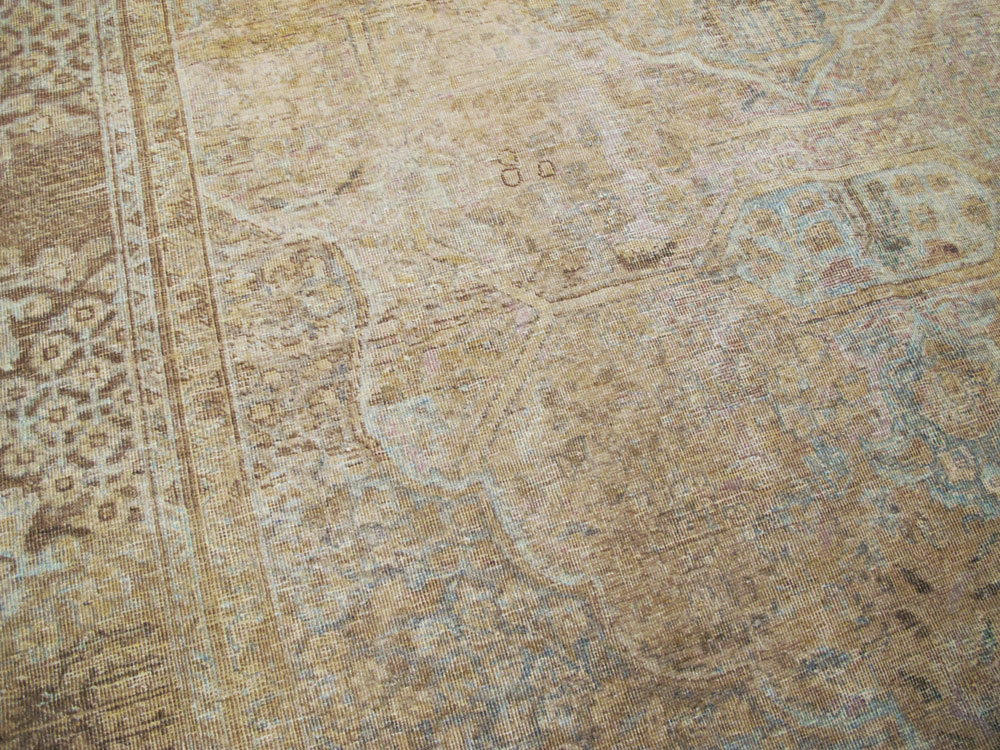 Antique Persian Tabriz Carpet, No.18187 - Gss