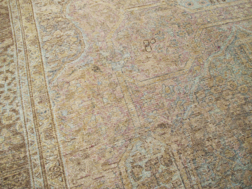 Antique Persian Tabriz Carpet, No.18187 - Gss