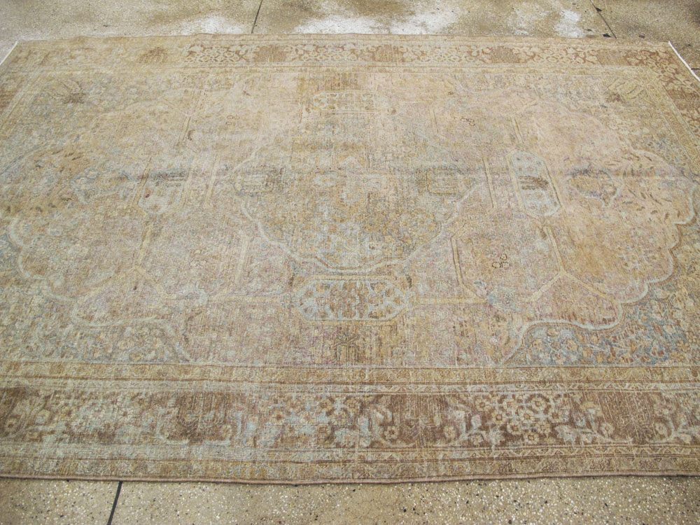 Antique Persian Tabriz Carpet, No.18187 - Gss