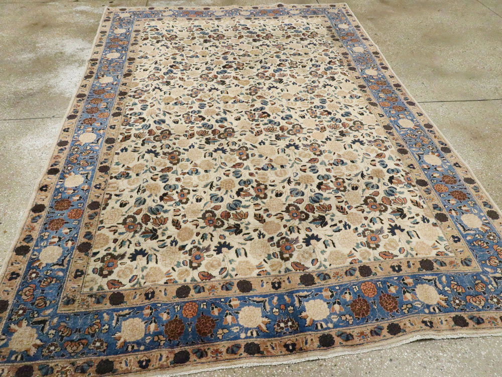 Antique Persian Tabriz Carpet, No.18196 - Gss
