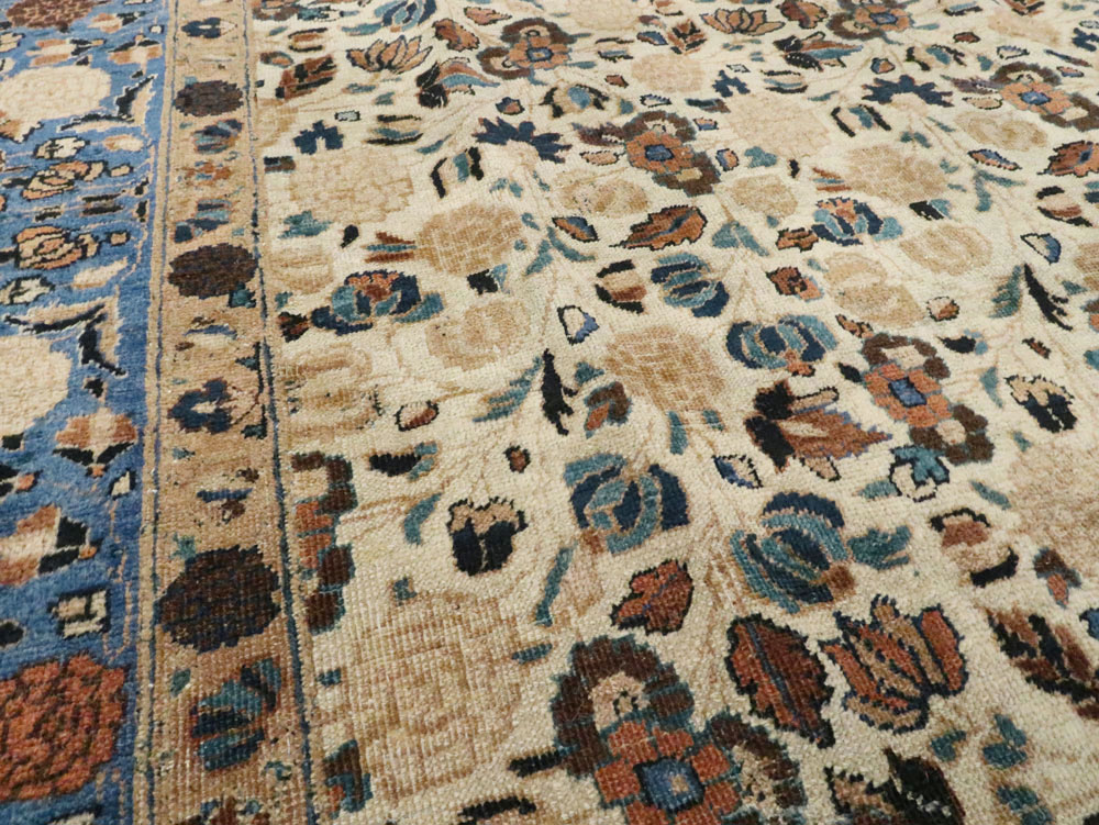 Antique Persian Tabriz Carpet, No.18196 - Gss