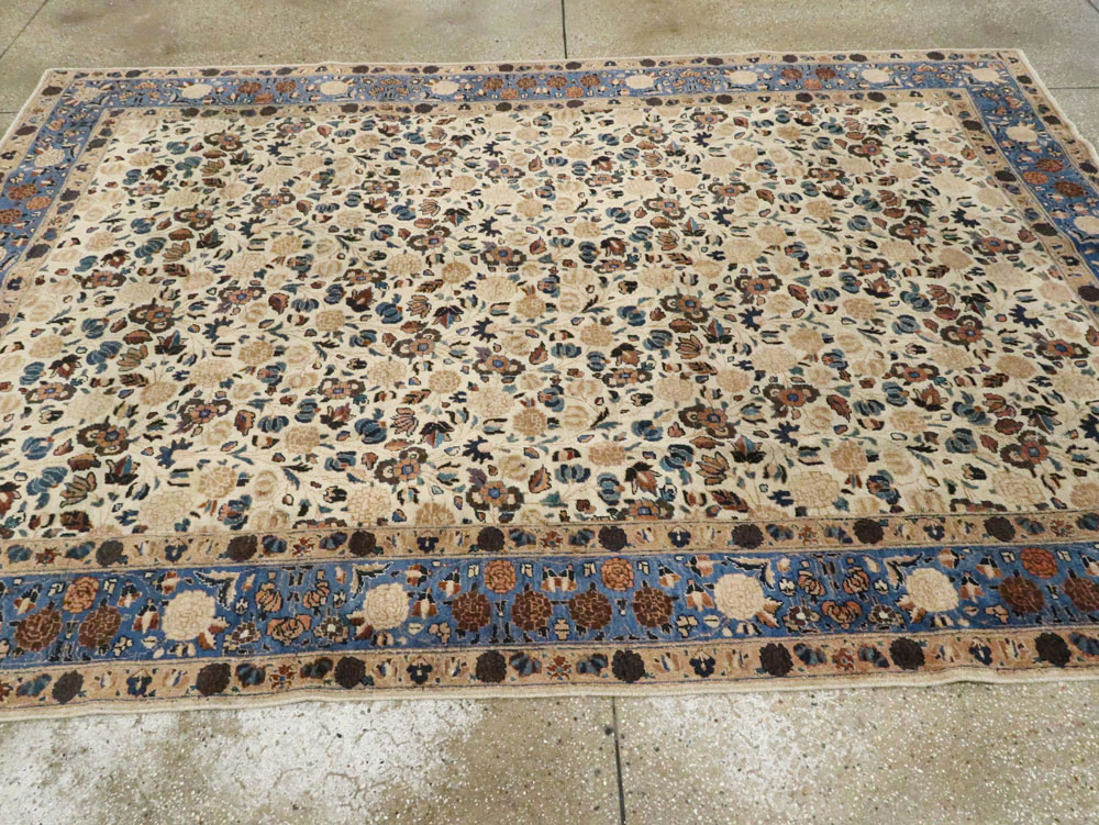Antique Persian Tabriz Carpet, No.18196 - Gss