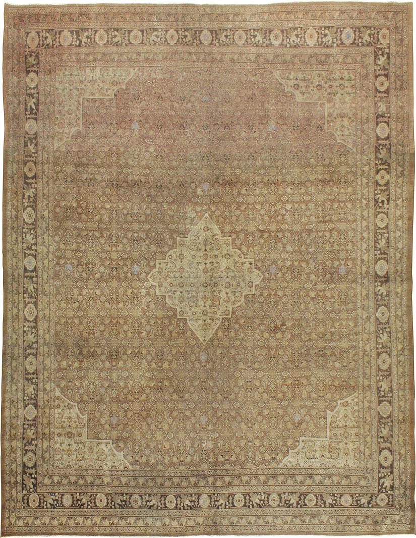 Antique Persian Tabriz Carpet, No.18201 - Gss