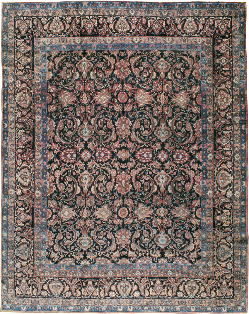 Antique Lavar Kerman Carpet, No.18208 - Gss