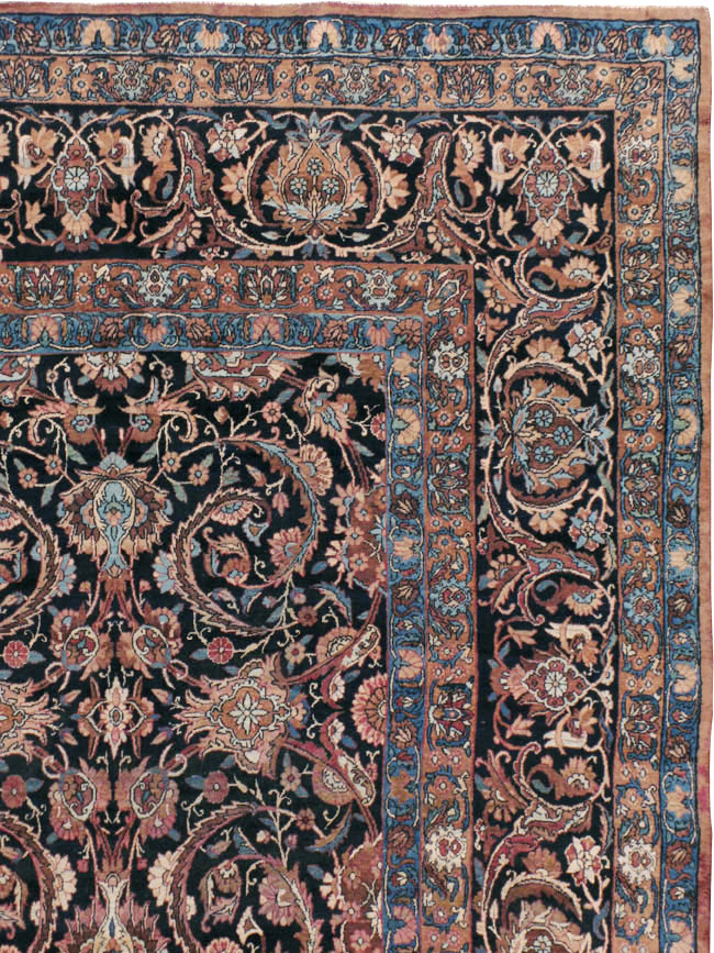 Antique Lavar Kerman Carpet, No.18208 - Gss