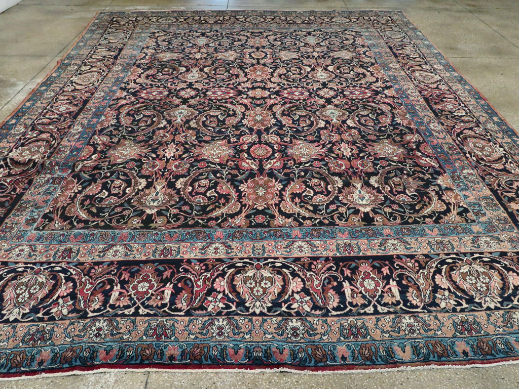 Antique Lavar Kerman Carpet, No.18208 - Gss