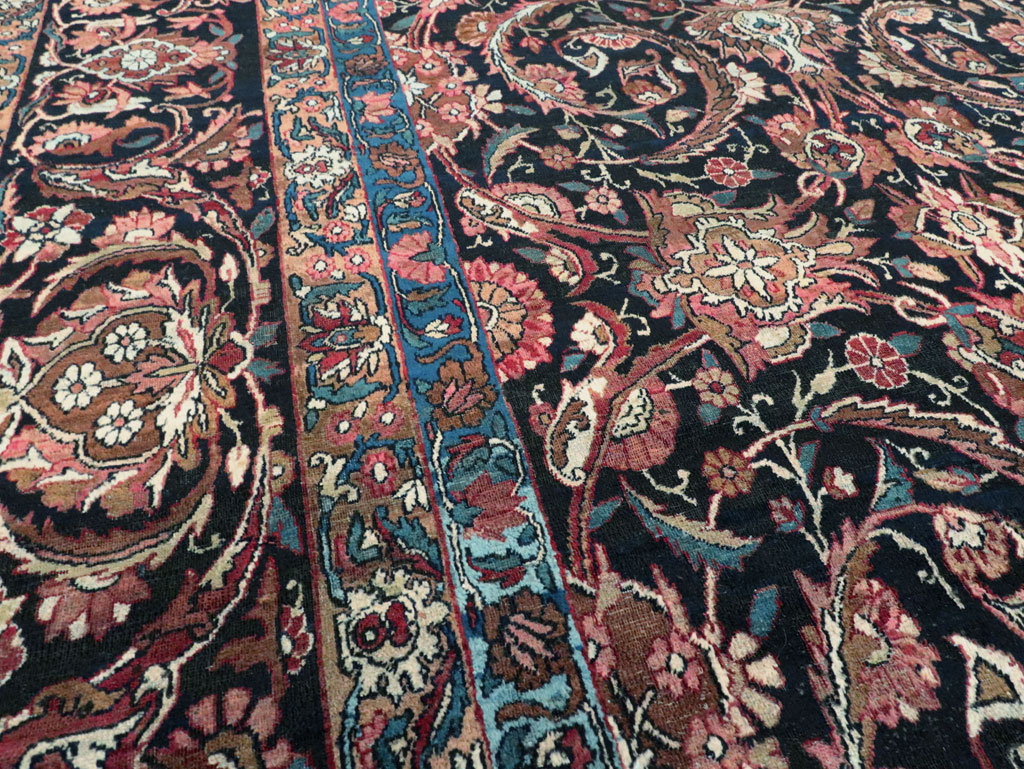 Antique Lavar Kerman Carpet, No.18208 - Gss