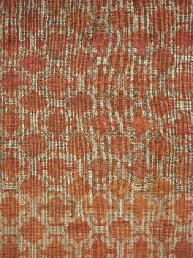 Vintage East Turkestan Khotan Carpet, No.18229 - Gss