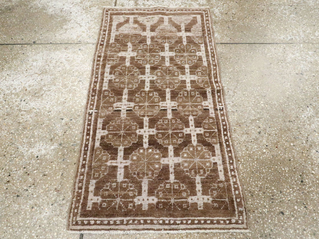 Antique East Turkestan Khotan Rug (Pair: 2 of 2), No.18241 - Gss