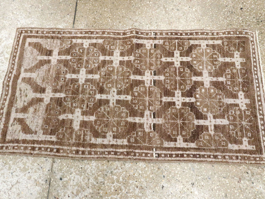 Antique East Turkestan Khotan Rug (Pair: 2 of 2), No.18241 - Gss