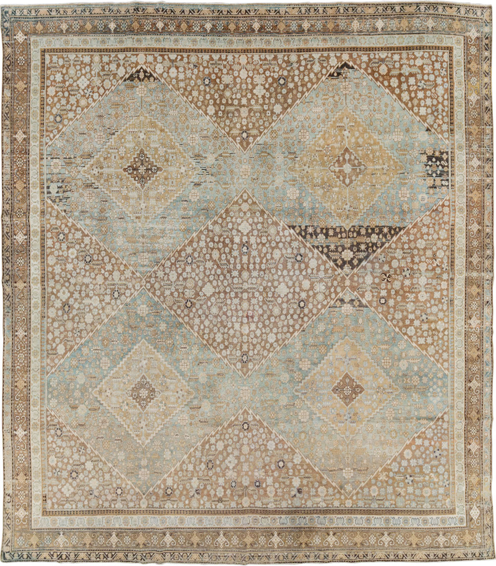 Antique East Turkestan Khotan Room Size Carpet, No.18250 - Gss