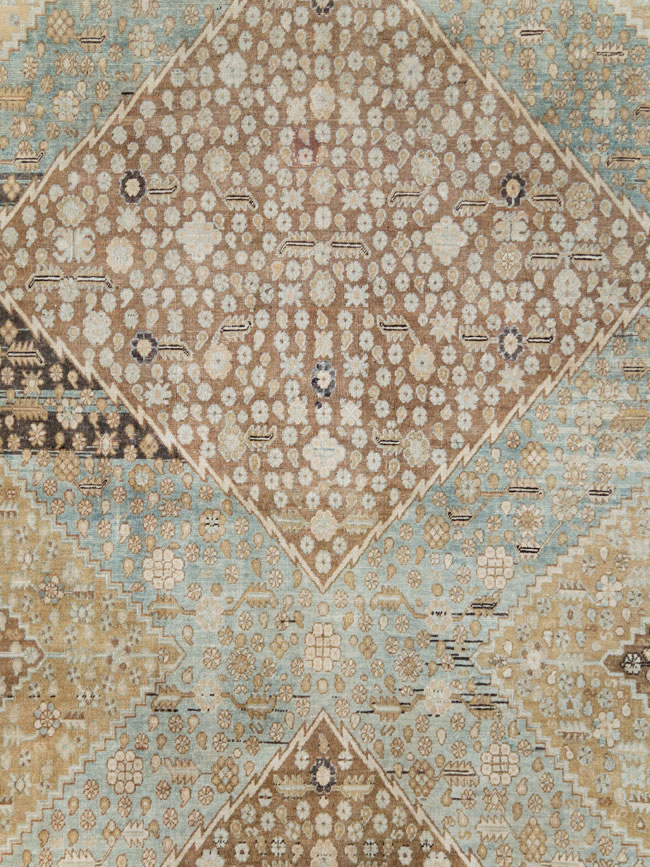 Antique East Turkestan Khotan Room Size Carpet, No.18250 - Gss