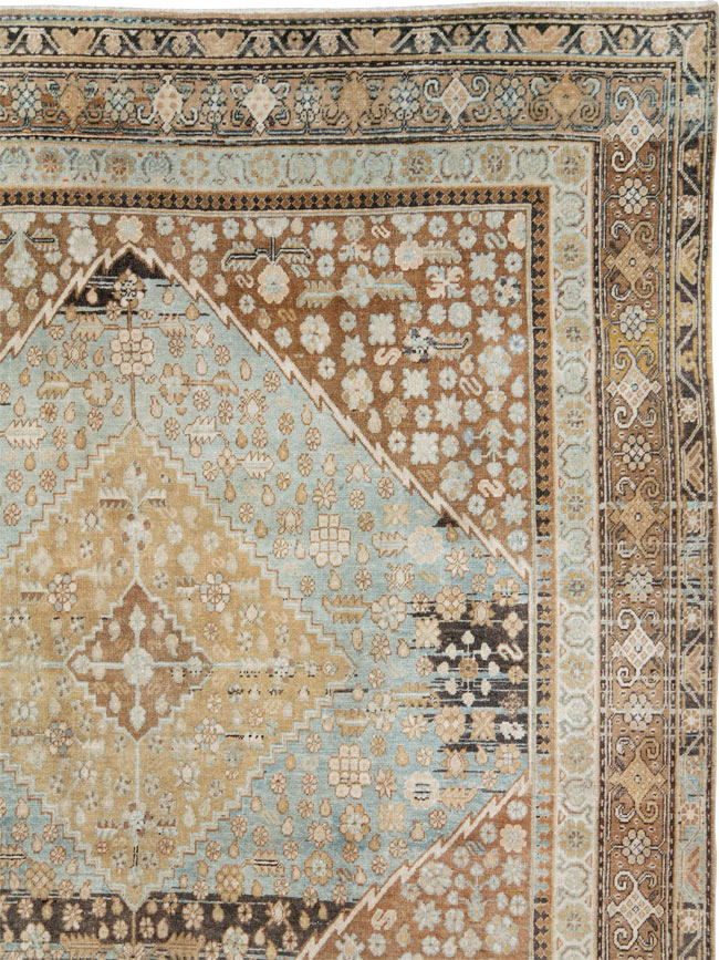 Antique East Turkestan Khotan Room Size Carpet, No.18250 - Gss