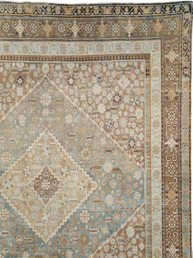 Antique East Turkestan Khotan Room Size Carpet, No.18250 - Gss