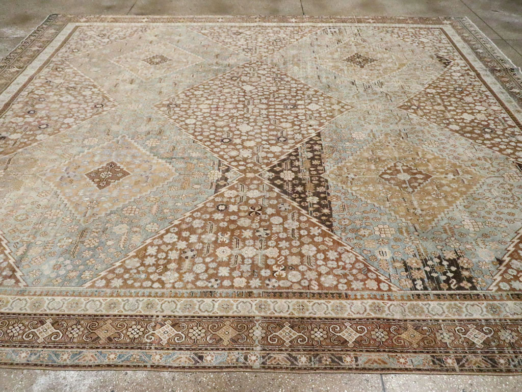 Antique East Turkestan Khotan Room Size Carpet, No.18250 - Gss