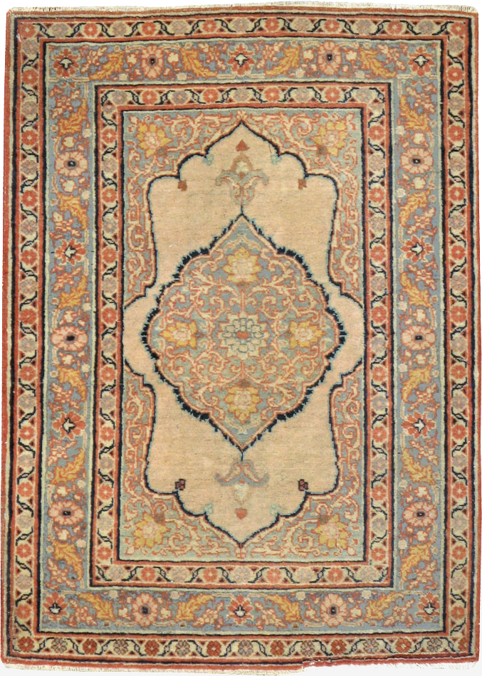 Antique Persian Tabriz Hagi Jalili Rug (Pair: 1 of 2), No.18254 - Gss