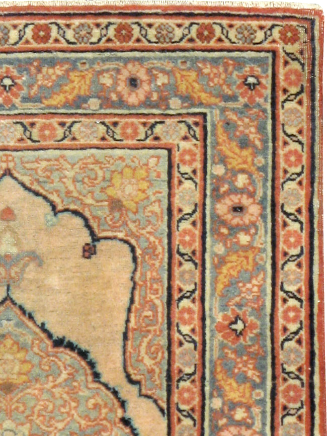 Antique Persian Tabriz Hagi Jalili Rug (Pair: 1 of 2), No.18254 - Gss