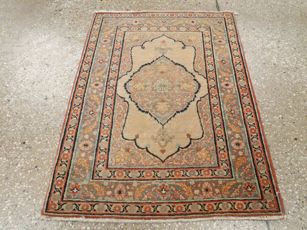 Antique Persian Tabriz Hagi Jalili Rug (Pair: 1 of 2), No.18254 - Gss