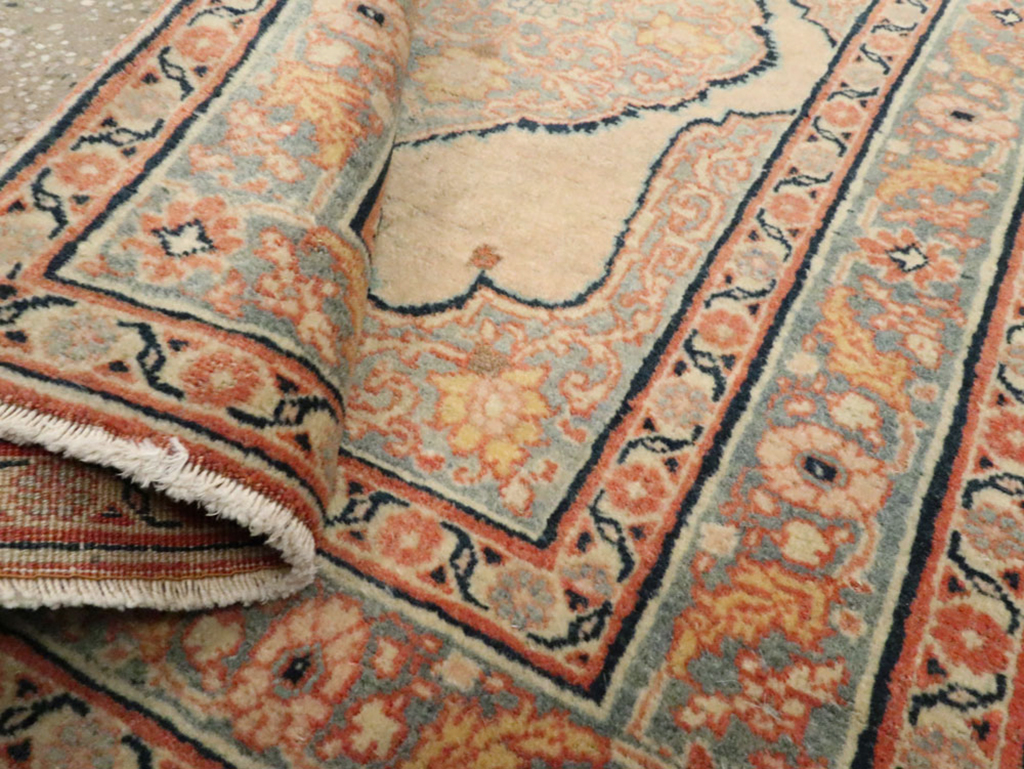 Antique Persian Tabriz Hagi Jalili Rug (Pair: 1 of 2), No.18254 - Gss