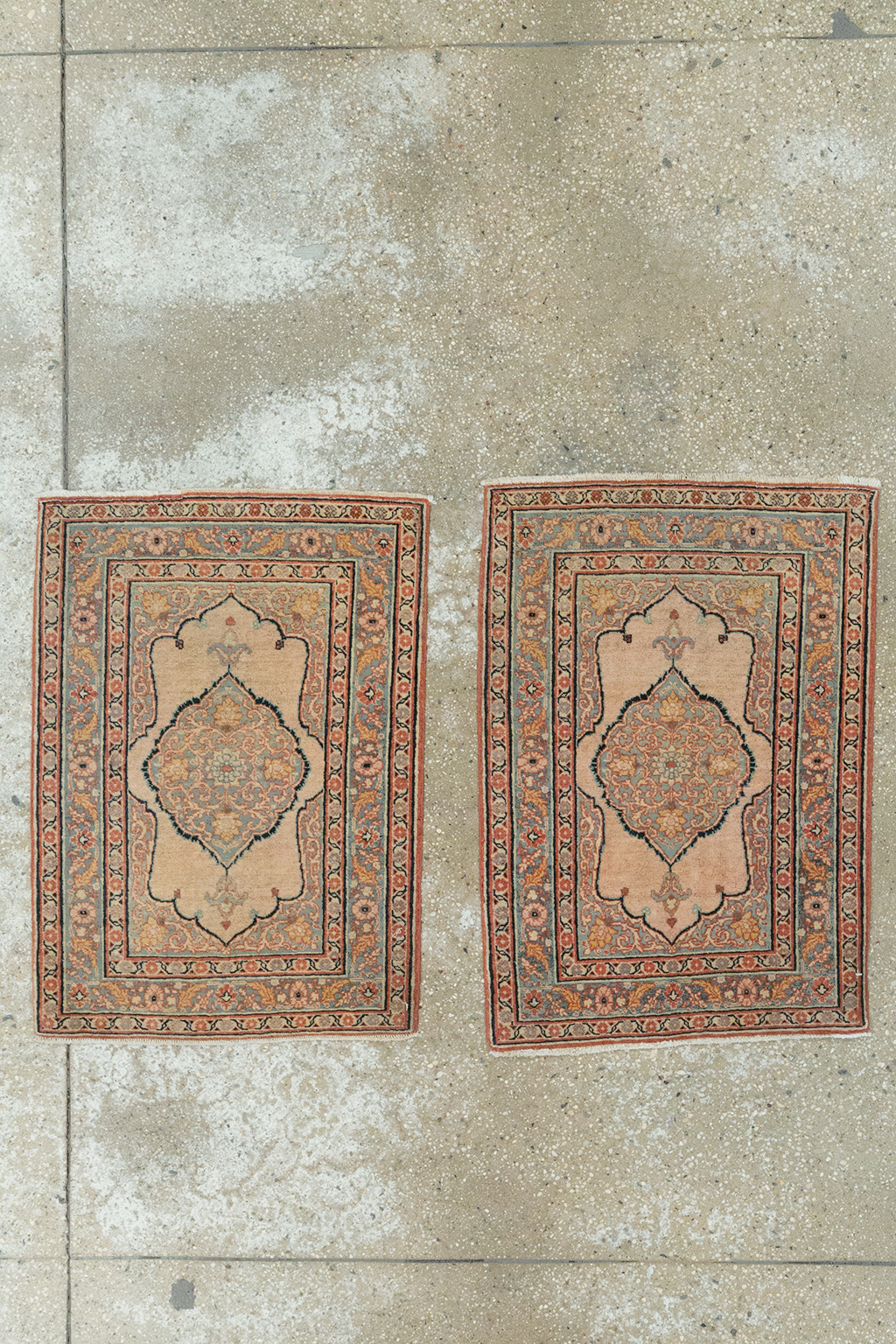 Antique Persian Tabriz Hagi Jalili Rug (Pair: 1 of 2), No.18254 - Gss