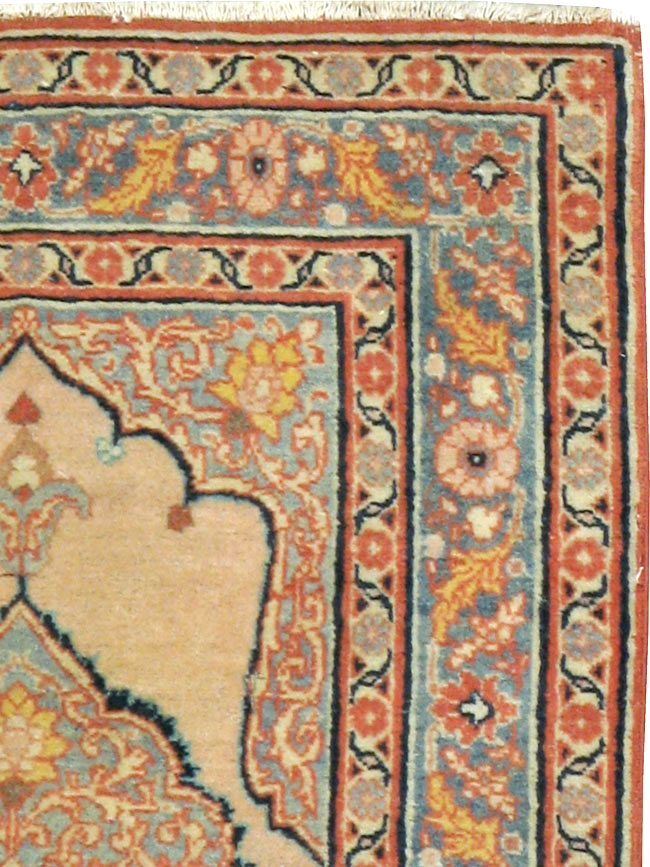 Antique Persian Tabriz Hagi Jalili Rug (Pair: 2 of 2), No.18255 - Gss