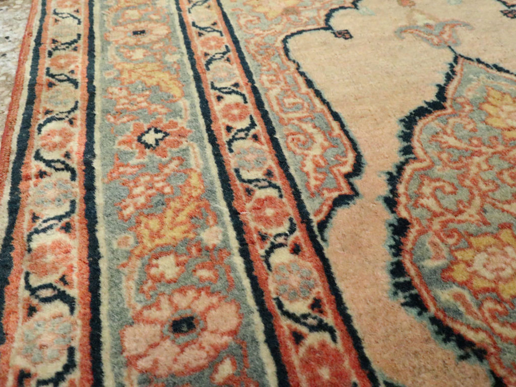 Antique Persian Tabriz Hagi Jalili Rug (Pair: 2 of 2), No.18255 - Gss