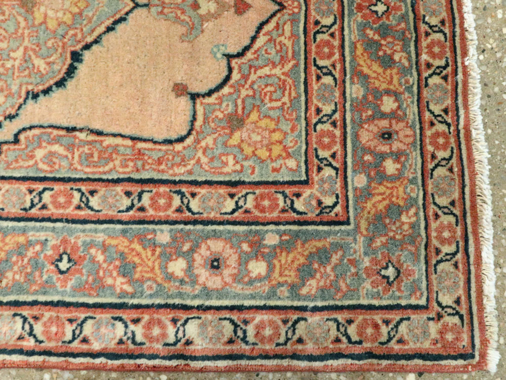 Antique Persian Tabriz Hagi Jalili Rug (Pair: 2 of 2), No.18255 - Gss