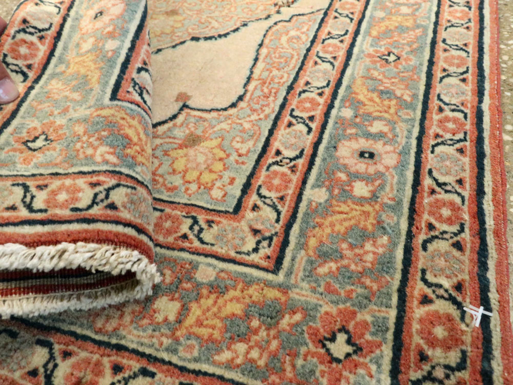 Antique Persian Tabriz Hagi Jalili Rug (Pair: 2 of 2), No.18255 - Gss