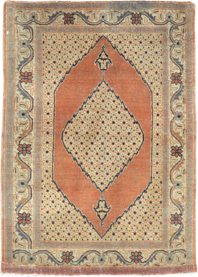 Antique Persian Tabriz Hagi Jalili Rug, No.18256 - Gss