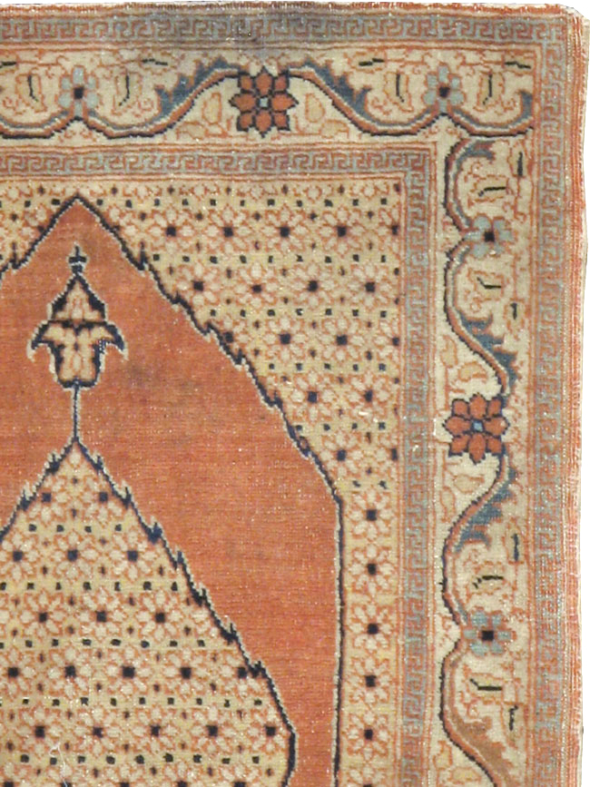 Antique Persian Tabriz Hagi Jalili Rug, No.18256 - Gss